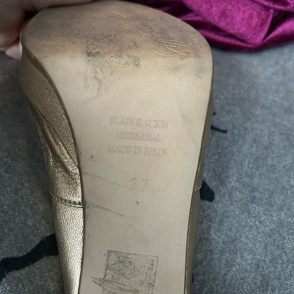 Pedro Miralles gold heels - Picture 7 of 16
